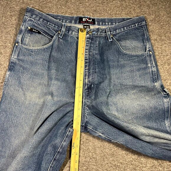 Boom-X Jeans 36x31.5 VTG 90s Baggy Hip Hop Streetwear Skater Y2K Denim Carpenter - Picture 6 of 10